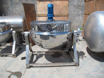 帶攪拌蒸汽夾層鍋